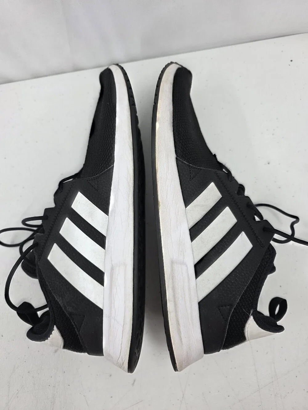 adidas X_PLR Core Black White CQ2405 Men's Shoes Sneakers Size 12 No Box.
